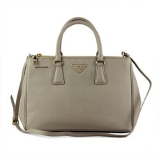 Sac à main Prada 2274 gris motif croix