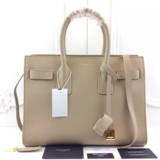 Sacs fourre-tout fourre-tout en cuir de vache YSL abricot Downtown