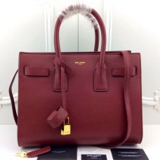 Sacs fourre-tout en cuir de vache YSL Wine Downtown