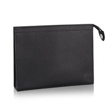 Louis Vuitton M30675 Pochette Voyage MM Cuir Taiga