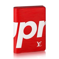 Louis Vuitton x Supreme Pocket Organizer M67714 Epi Cuir