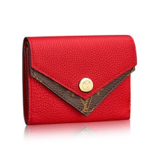 Portefeuille compact Louis Vuitton Double V M64419 Cuir Taurillon