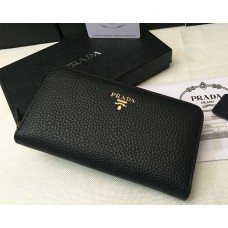 Portefeuille Prada Zipper 1M0506 Noir