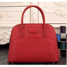 Sac Hermes Bolide 31cm Togo Cuir Rouge