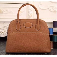 Sac Hermes Bolide 31cm Togo Cuir Marron
