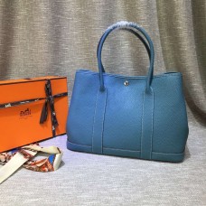 Hermes Garden Party Sac à main Grand 36cm Bleu