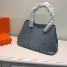 Hermes Garden Party Sac à main Small 31cm Gris Bleu