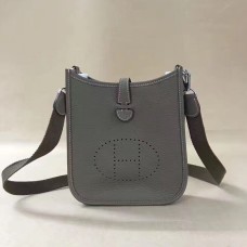 Hermes Mini Evelyne TPM Sac Éléphant Gris