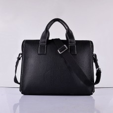 Hermes cuir de veau 8078 sac à main noir argent