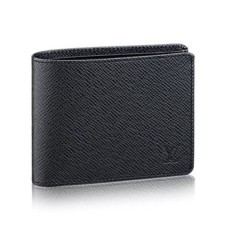 Louis Vuitton M30952 Portefeuille Multiple Cuir Taiga