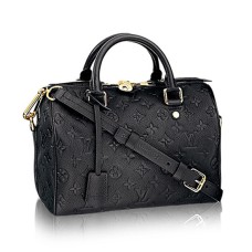 Louis Vuitton M40762 Speedy 25 Tote Bag Monogram Empreinte Cuir