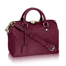 Louis Vuitton M40764 Speedy 25 Tote Bag Monogram Empreinte Cuir