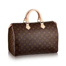 Louis Vuitton M41107 Speedy 35 Tote Bag Toile Monogram