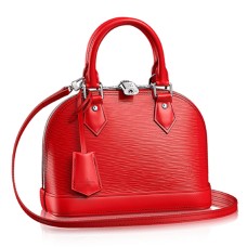 Louis Vuitton M41160 Alma BB Tote Bag Epi Cuir