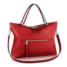 Louis Vuitton M41167 Bastille MM Tote Bag Monogram Empreinte Cuir