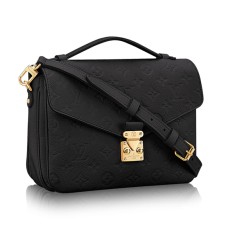 Louis Vuitton M41487 Pochette Metis Crossbody Bag Monogram Empreinte Cuir