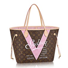 Louis Vuitton M41615 Neverfull MM Sydney Sac à bandoulière Monogram Canvas