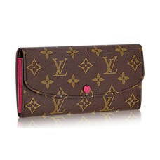 Louis Vuitton M41943 Emilie Portefeuille Monogram Toile
