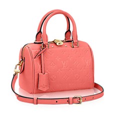 Louis Vuitton M42398 Speedy Bandouliere 20 Tote Bag Monogram Empreinte Cuir