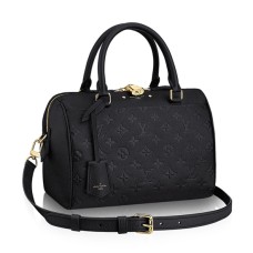 Louis Vuitton M42406 Speedy Bandouliere 30 Tote Bag Monogram Empreinte Cuir