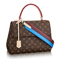 Louis Vuitton M42735 Cluny MM Tote Bag Monogram Toile