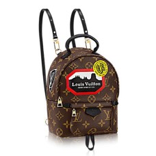 Louis Vuitton M42971 Palm Springs Sac à dos Mini World Tour Monogram Canvas