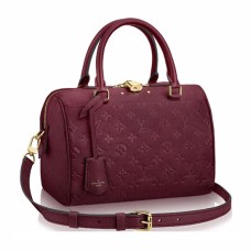 Louis Vuitton M43262 Speedy Bandouliere 25 Tote Bag Monogram Empreinte Cuir