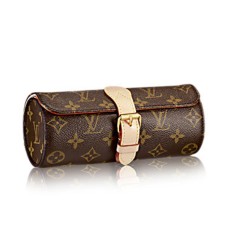 Louis Vuitton M47530 3 Boitier Montre Monogram Toile