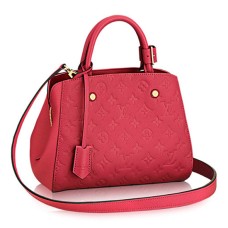 Louis Vuitton M50038 Montaigne BB Tote Bag Monogram Empreinte Cuir