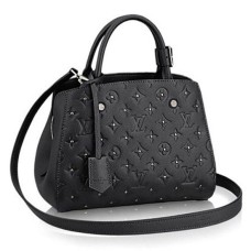 Louis Vuitton M50665 Montaigne BB Tote Bag Monogram Empreinte Cuir