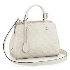 Louis Vuitton M50880 Montaigne BB Tote Bag Monogram Empreinte Cuir