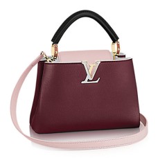 Louis Vuitton M51082 Capucines PM Tote Bag Cuir Taurillon