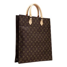 Sac fourre-tout Louis Vuitton M51140 Sac Plat Toile Monogram