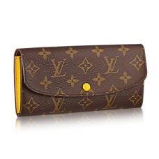 Louis Vuitton M61535 Emilie Portefeuille Monogram Toile