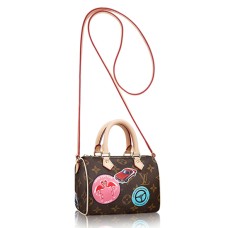 Louis Vuitton M62208 Nano Speedy Sac à bandoulière Monogram Canvas
