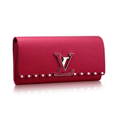 Louis Vuitton M64104 Portefeuille Capucines Cuir Taurillon