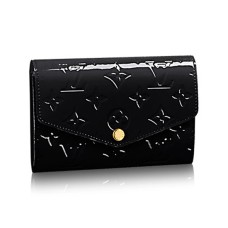 Louis Vuitton M90924 Sarah Portefeuille Compact Monogram Vernis