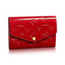 Louis Vuitton M90925 Sarah Portefeuille Compact Monogram Vernis