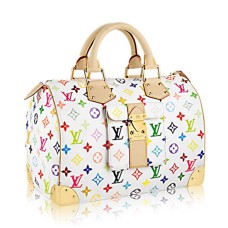 Louis Vuitton M92643 Speedy 30 Tote Bag Monogram Multicolore Toile