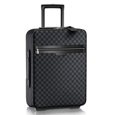 Louis Vuitton N23299 Pegase 55 Bagage à Roulettes Damier Toile Graphite