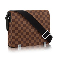 Louis Vuitton N41031 District PM Messenger Sac Damier Ebene Toile