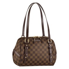 Louis Vuitton N41157 Rivington PM Sac à bandoulière Damier Ebene Toile
