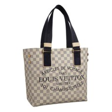 Louis Vuitton N41179 Cabas PM Sac Bandoulière Damier Azur Toile