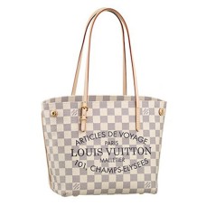 Louis Vuitton N41376 Cabas PM Sac Bandoulière Damier Azur Toile
