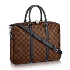 Louis Vuitton N41466 Porte-Documents Voyage PM Porte-documents Damier Ebene Canvas