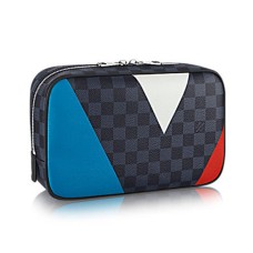 Louis Vuitton N41608 Trousse de Toilette Damier Toile Cobalt