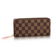 Louis Vuitton N41626 Portefeuille Clémence Damier Ebene Toile