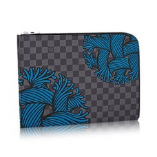 Louis Vuitton N41685 Pochette Jour GM Damier Toile Graphite