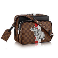 Louis Vuitton N42704 Nil PM Sac Messenger Damier Ebene Toile