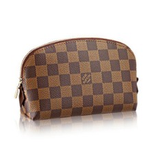 Louis Vuitton N47516 Pochette Cosmétique Damier Ebene Toile